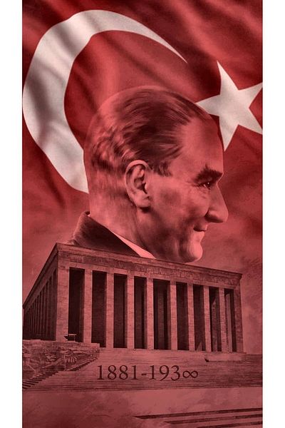 MARCEL SANAT 28x51 Cm Anıtkabir and Atam Diamond Mosaic Painting