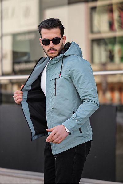 Helen Goods Ανδρικό εποχιακό μπουφάν New Season Hooded