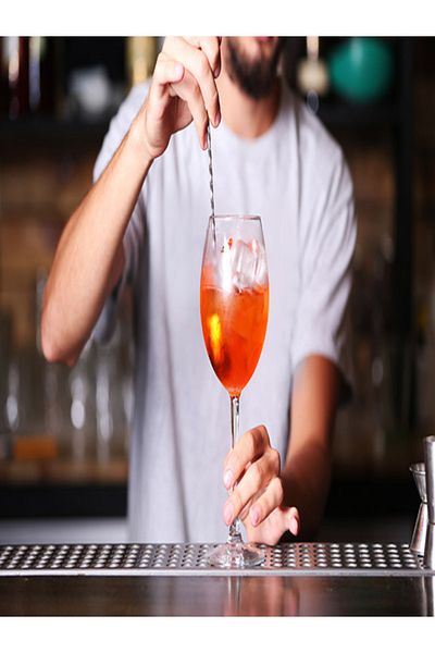 GeldHaus - Bar Spoon Twisted Cocktail Mixer 27 Cm