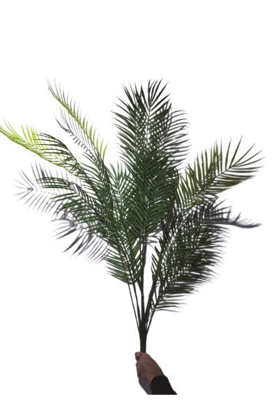 DDPEST Palmiye Ağacı Yapay Palmiye Büyük Boy 12 Dallı 20 Yaprak 130 Cm