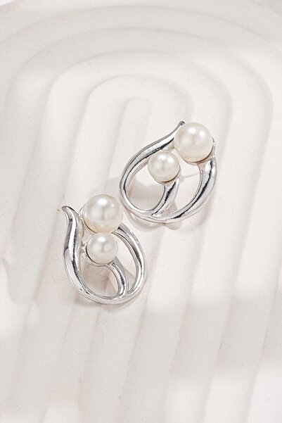 MRK Vintage Women's Earrings with Pearls