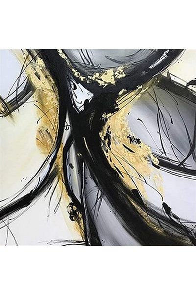 MARCEL SANAT لوحة منقوشة بخط فسيفساء ماسية - 61x61