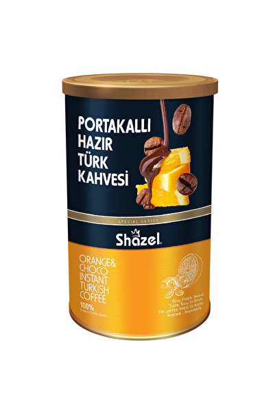 Shazel Portakallı Hazır Türk Kahvesi 500 gr (AROMALI)