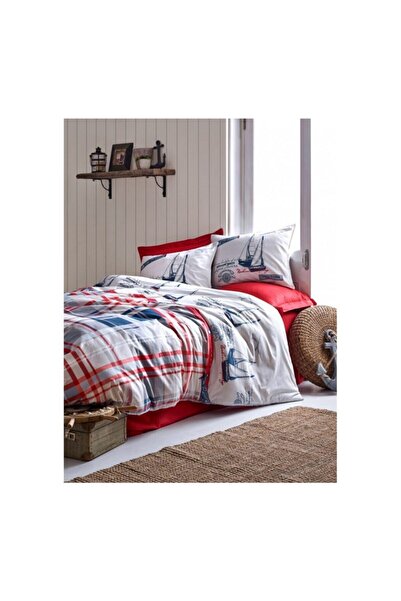Cotton Box Maritime Ranforce Tek Kişilik Nevresim Takımı Alesta