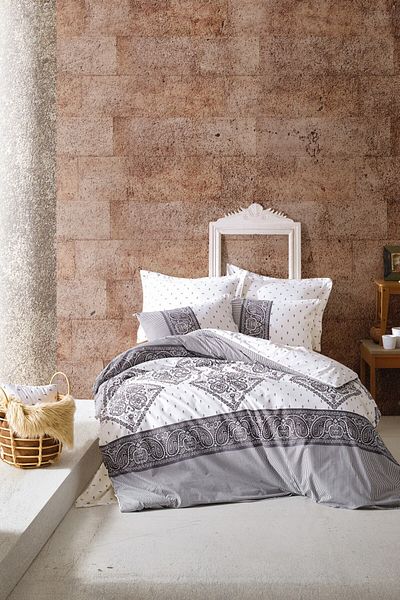 Cotton Box Bohemian Ranforce Single Duvet Cover Set - Alope