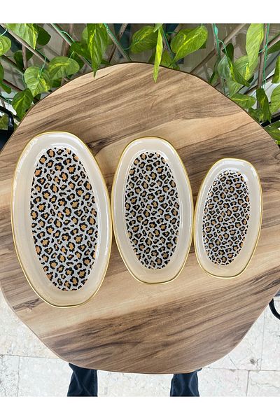GÜRCÜGLASS لوحة قارب بنمط الفهد