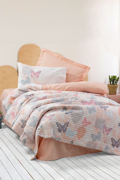 Cotton Box Young Room Μονόκλινο Ολοκληρωμένο Σετ Kimela Pink