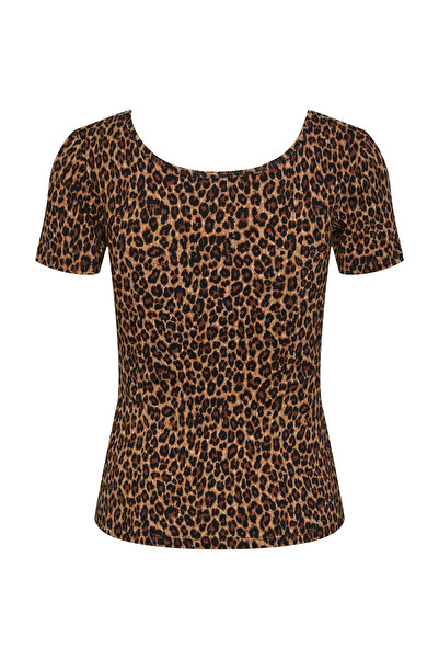 PIECES PCKITTE SS AOP TOP NOOS