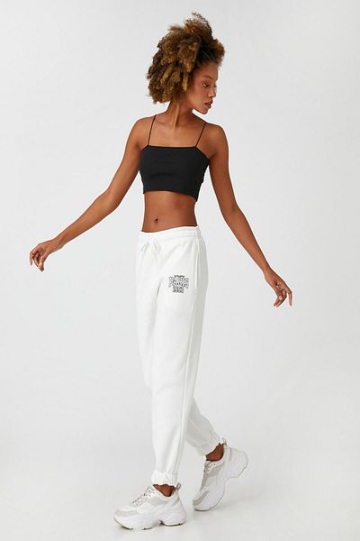 Koton Ecru-Jogginghose für Damen