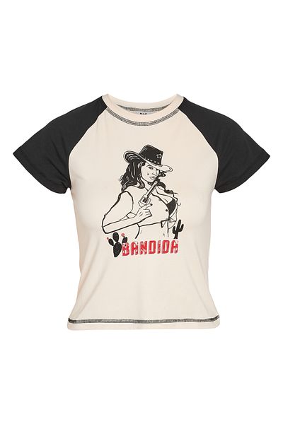 Noisy May NMKATINKA RAGLAN SS COWGIRL PÓLÓ JRS