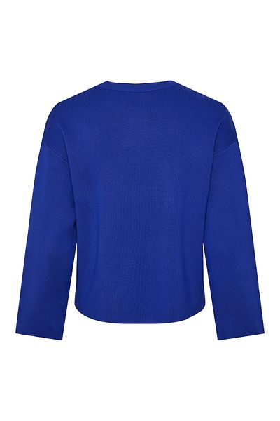 YAS. YASVERDE 7/8 O-AUSSCHNITT STRICKPULLOVER S
