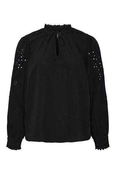 Veromoda Curve VMCDAFNE LS TOP WVN CUR