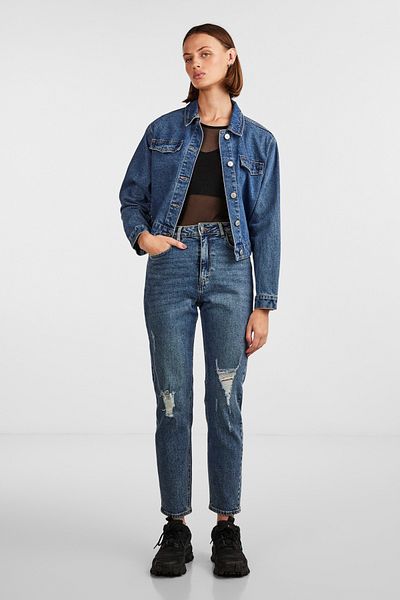 PIECES PCBELLA HW TAP DEST ANK JEANS MB406 NOOS