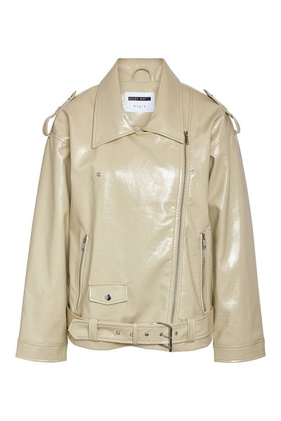 Noisy May NMKANE PAULINA PU L/S BIKERJACKE WVN