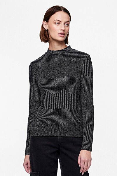 PIECES Pcmary Ls Top - Uvolněný střih