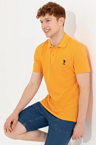 U.S. Polo Assn. Pánske základné tričko Polo Neck