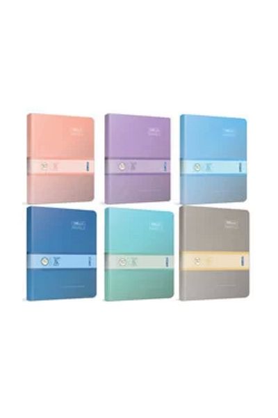 Gıpta Gipta The Book Pastels - Тетрадка с твърди корици, 20x28 мрежа, 296 страници (3484)