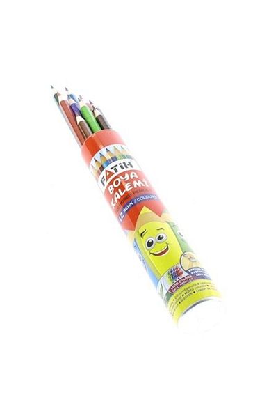 Fatih Dry Color 12 Colors Metal Boxed (with Calemtraş Gift)