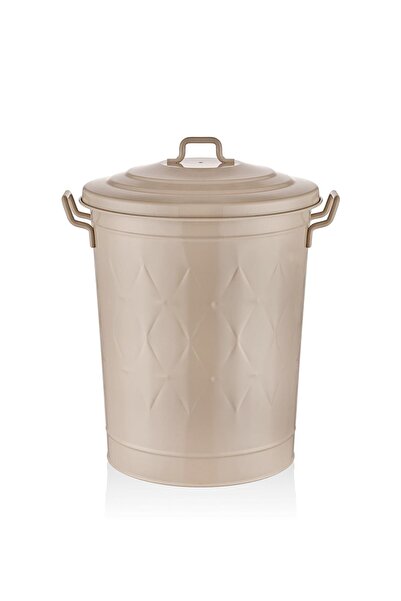 The Mia Prizma Çamaşır Sepeti Karamel