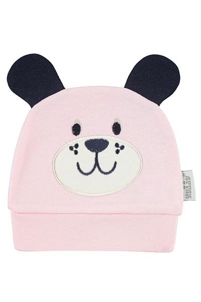 Civil Baby Eared Baby Beanie 0-3 Months Pink