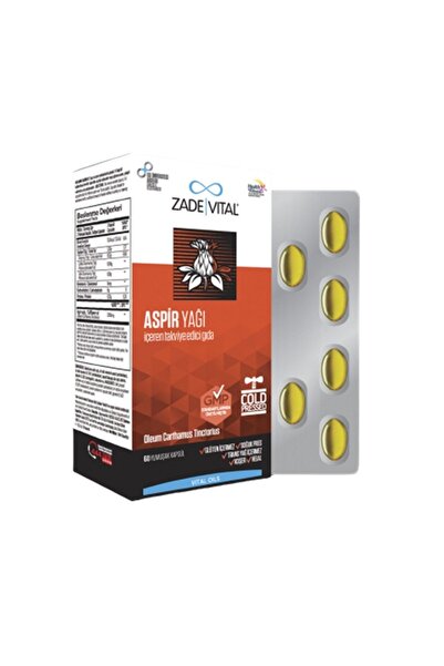 Zade Vital Safflower Oil Blister 60 Capsules