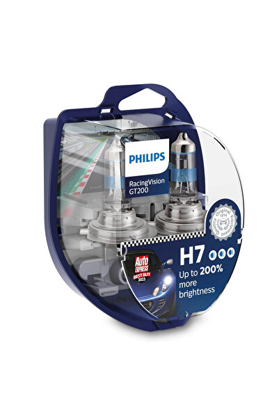 Philips H7 racing vision gt200 ampul seti
