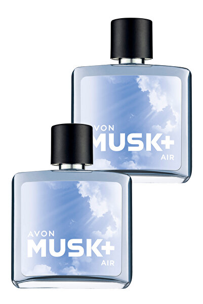 AVON Musk Air Erkek Parfüm Edt 75 Ml. İkili Set