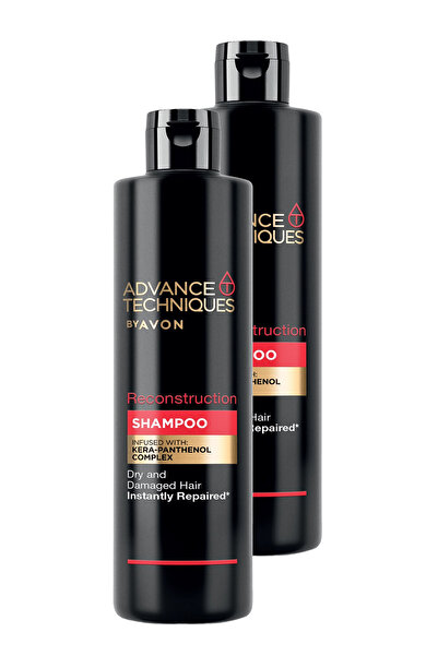 AVON Advance Techniques Reconstruction Onarıcı Şampuan 400 Ml. İkili Set