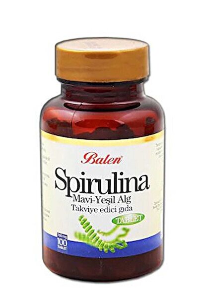 Balen Spirulina Tablet Yosun Alg 100 X 740 Mg