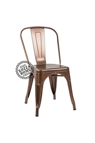 KOZZA HOME Tolix Sandalye Bronz