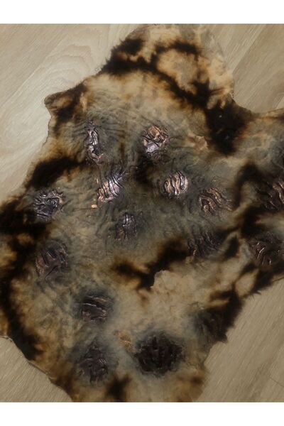 hoaryage Piele de miel cu model autentic