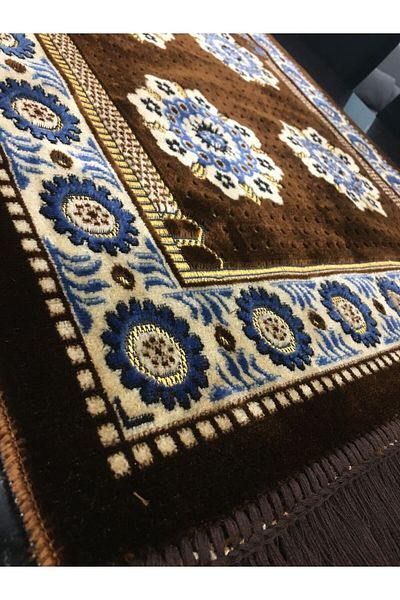 ZSM ELİSA LİFE Mevlütlük Scattered Fringed Prayer Rug