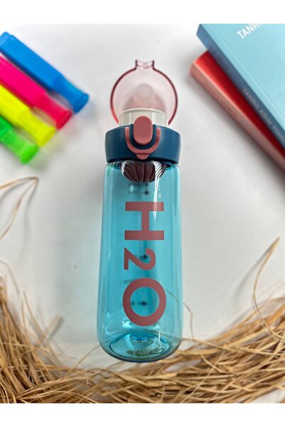 Tohana H20 Colorful Detox Polycarbonate Sports Water Bottle with Straw Children's Junior Water Bottle Water Bottle Water Bottle 660ml