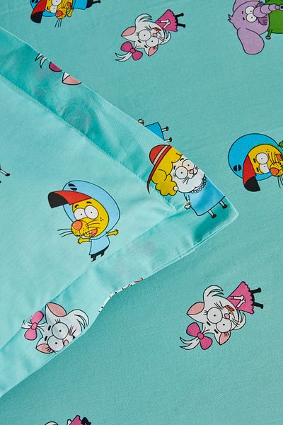 Karaca Home X Kral Şakir Family Single Sheet Set