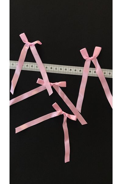 Ozpas Pink Satin Bow - 20 Pieces