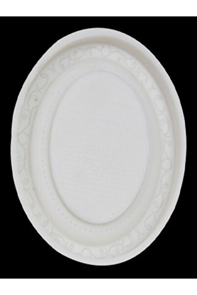 Kazanabil SARMAŞIK MOTİFLİ OVAL PANO SİLİKON SABUN VE TAŞ KALIBI