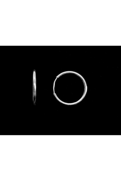 DCGÜMÜŞ Halka küpe gümüş 3boyut 10mm 14mm 17mm