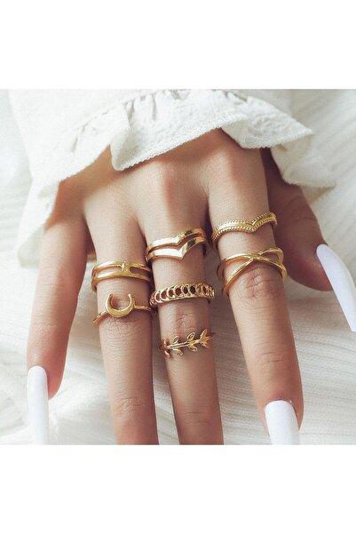 Girift Vintage طقم حلقات دراكو 7 قطع