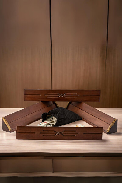 Comprox Professional Okey Set, Natural Wood Plain Okey Set (101 OKEY PLAY SET) Wooden 1stClass Solid