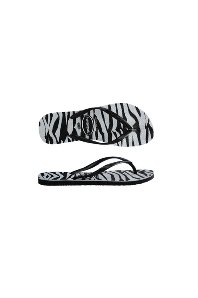 Havaianas Slim Animals Glitter Μαύρος 0090
