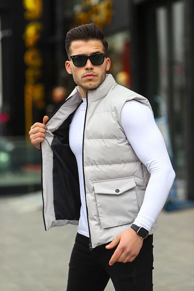Boymen Αδιάβροχο ανδρικό γιλέκο πλήρωσης