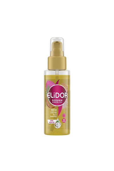 Elidor Nature's Energy Serum - 80ml Hair Care and Anti-Wrinkle Coconut Oil