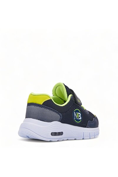 AlbiShoes Erkek Çocuk Bebek Unisex Işıklı Hafif Rahat Yazlık Cırtlı Sneaker Spor Ayakkabı (22-30)