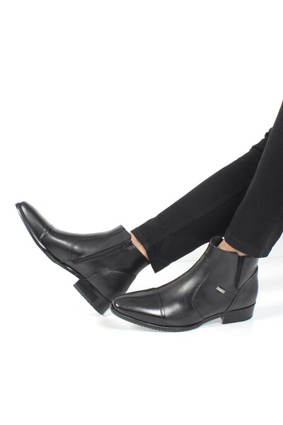 Celal Gültekin Siyah Erkek Deri Bot 639 3565-1