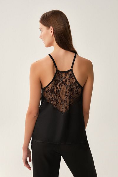 Dagi Top de pijama camisole negru