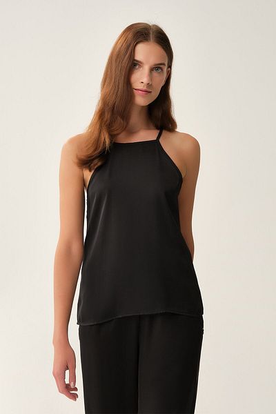 Dagi Top de pijama camisole negru