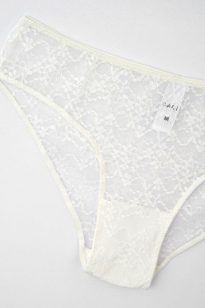 Dagi Ecru Slip-Höschen