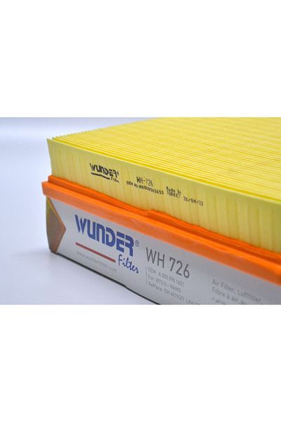 WUNDER FILTER Icon Group - Mercedes 639 Case Vito - Viano Air Filter - Wh726