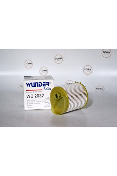 WUNDER FILTER Icon Group - Ssangyong Actyon - Korando - Rexton - Rodius 2,0 Xdi 4x4 Yakıt Filtresi - Wb 2032