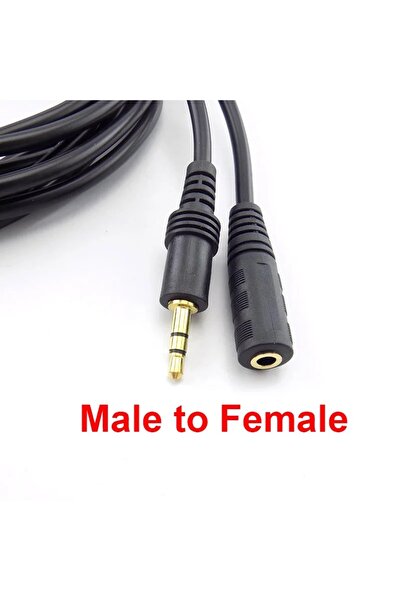 boblov 20 Metre Dişi Erkek Aux Kablo 3.5mm Stereo Müzik Ses Kablosu